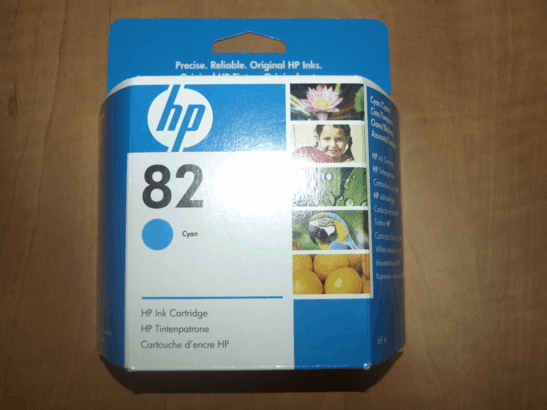 Картридж HP C4911A No.82 DesignJ500/ 800 cyan